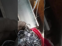 आईएसओ एक टुकड़ा अकड़ का पट्टा धातु जस्ती नाली पट्टियाँ जंग सबूत