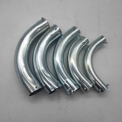 गुणवत्ता  Customized 90 Degree Rigid Metal Conduit Elbow Cable Conduit Accessories फैक्टरी
