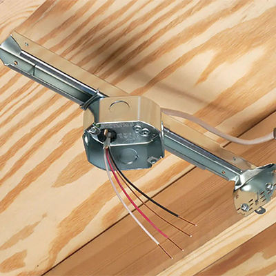 मज़बूत 1.0mm-1.6mm मेटल कंड्यूट जंक्शन बॉक्स इलेक्ट्रिकल केबल जंक्शन बॉक्स